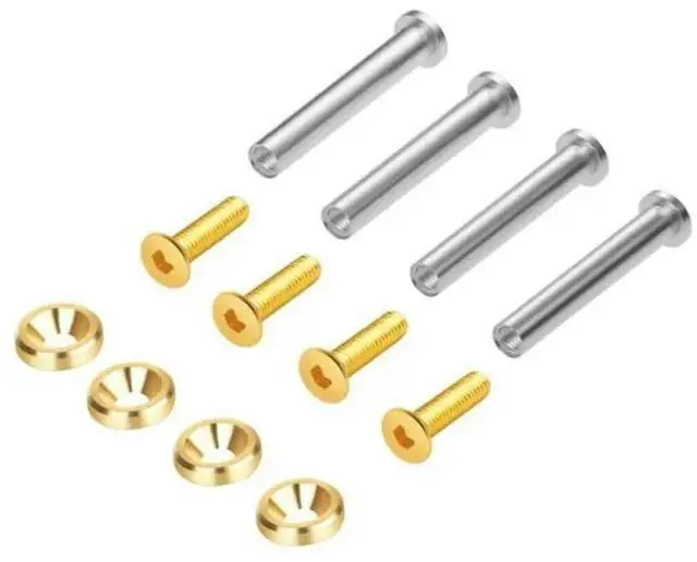 Main image of FOR Multiple Brand Compatible Metal Fan Screws Corrosion Resistant Quick Toolless Install