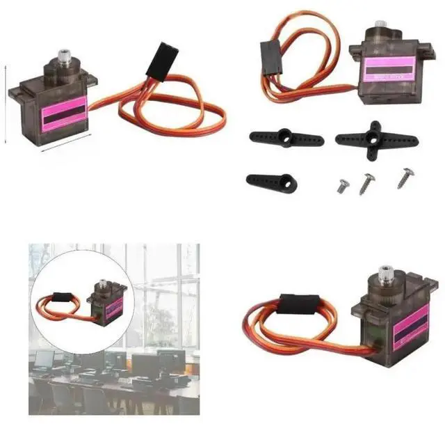 Main image of FOR Metal Geared Micro Servo for Boat Car Helicopter Micro Metal Gear