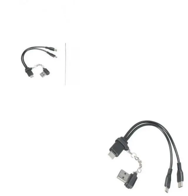 Main image of FOR 4 In 1 Charging Converters Cord USB Type C And Little USB Adapters 20cm Compactly Design For Power Lenders Mobile Devices