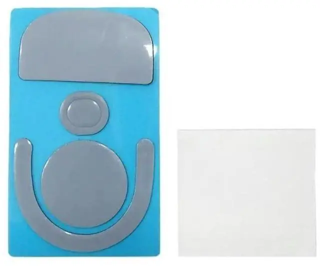 Main image of FOR 1Set Mouse Feet for 2 Mouse Replacement Mouse Feet Glides Curved Edges Mouse Feet Sticker