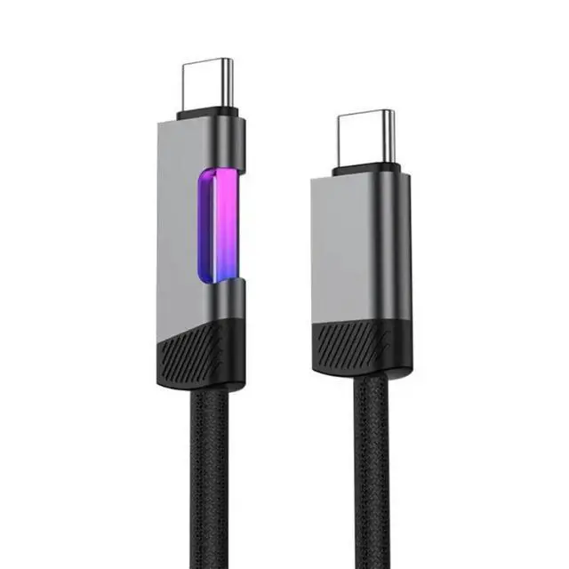 Main image of FOR USB Type C Charging Cable 100W Powerful Delivery Compatibility Travel Friendly Alloy Texture for Various Devices