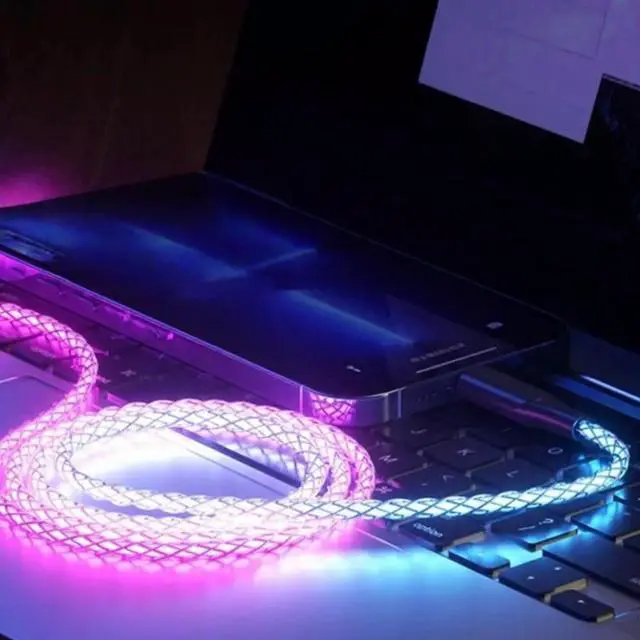Main image of FOR Upgrades Illuminates Type C Cord 66W Super Fast Charges Strong for Phone 16