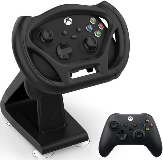 Xbox Series Steering Wheel, Driving Game Racing Controller Wheel Stand  Bracket Holder for Microsoft Xbox Series S/X, Xbox One/Xbox One S/Xbox One  X Controller with 4 Table Suction Cup 