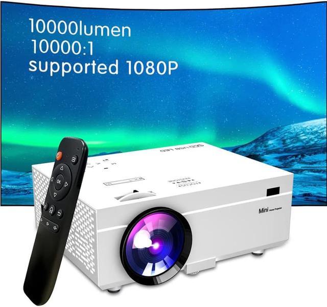 LED Projektor Beamer 1080p HDMI / USB / AV / VGA