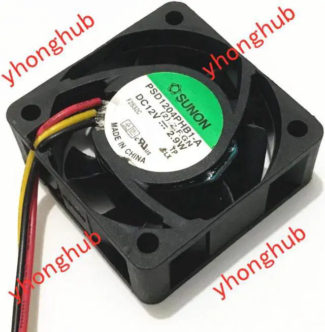 Main image of SUNON PSD1204PHB1-A (2).Z.F.GN DC 12V 2.9W 40x40x15mm 3-wire Server Cooling  Fan