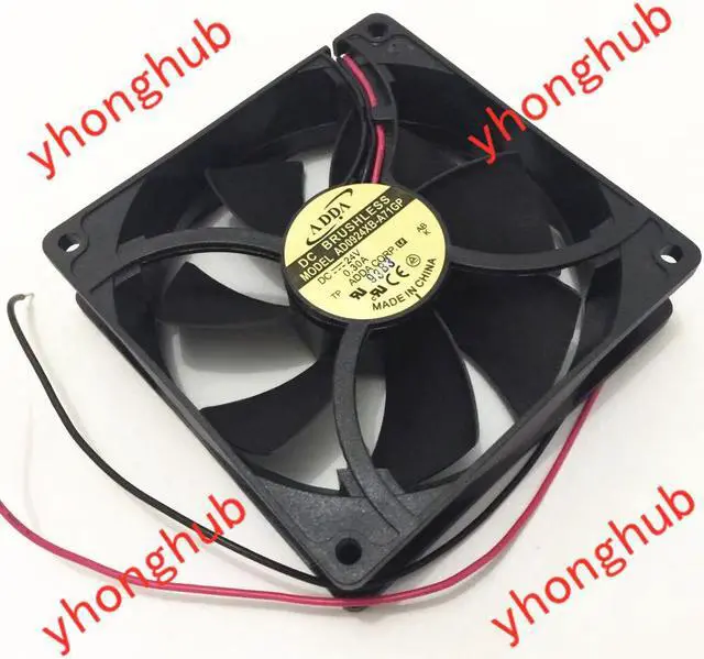 Main image of ADDA AD0924XB-A71GP DC 24V 0.30A 92x92x25mm 2-wire Server Cooling  Fan