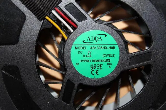 Alt view image 3 of 4 - ADDA AB1305HX-H0B CWEL2 GATEWAY ONE ZX4300 ZX4800 DC 5V 0.42A 4-Wire Server Cooling  Fan