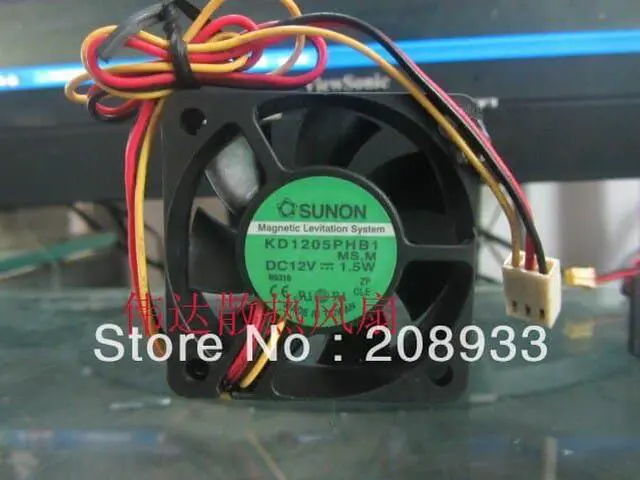 Main image of For SUNON SUNON 5015 KD1205PHB1 12V 1.5W