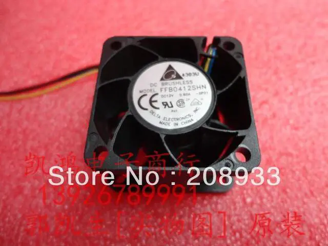 Main image of For Delta 4028 12V 0.6A FFB0412SHN IPC server  of violence PWM+cooling fan