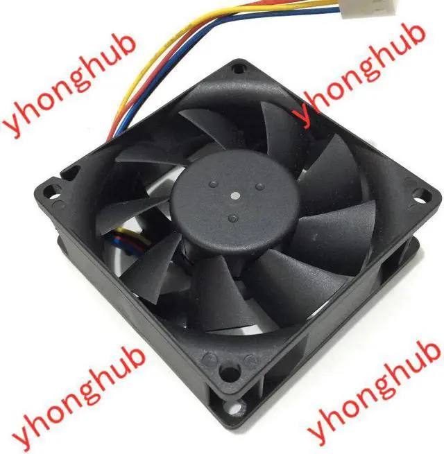 Alt view image 2 of 4 - SUNON PF70251VX-Q02U-S99 DC 12V 2.46W 70x70x25mm 4-wire Server Cooling  Fan