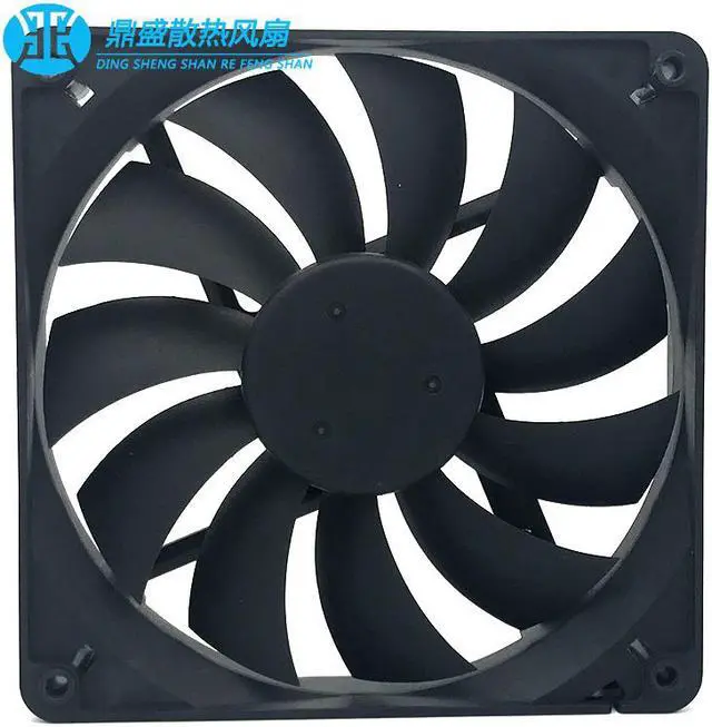 Alt view image 2 of 2 - Young Lin DFB132512H Server Cooling Fan DC 12V 3.0W 135x135x25mm 2-wire
