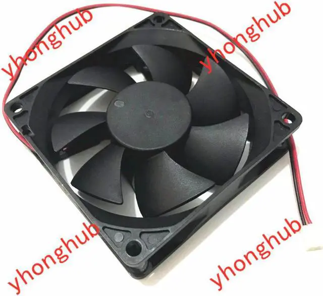 Alt view image 2 of 4 - Y.S TECH FD128020HL Server Cooling Fan DC 12V 0.20A 80x80x20mm 2-wire