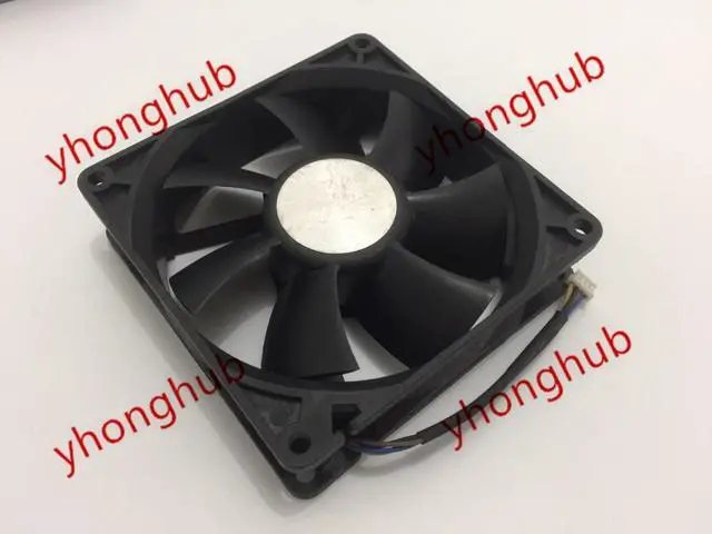 Alt view image 2 of 4 - Delta AUB0912H 8M30 Server Cooling Fan DC 12V 0.30A 90x90x25mm