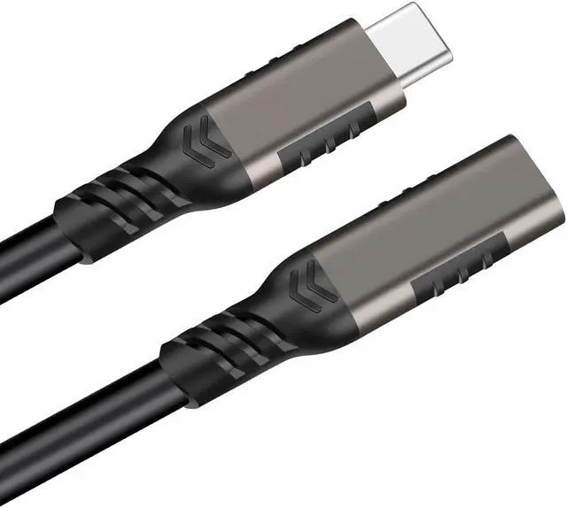 Alt view image 5 of 7 - USB C Extension Cable, 20Gbps/USB 3.2 Transfer USB Type C Extender 100W/5A Fast Charging Compatible for Thunderbolt 3/4 MacBook Pro and more USB C devices