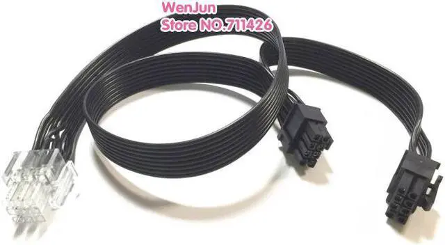 Alt view image 4 of 4 - Sale  PCI-E Dual 8pin(6+2) Modular Power Supply Adapter Cable for 9pin Leadex series