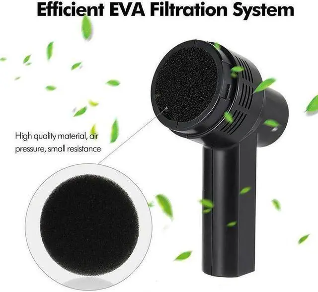 Alt view image 4 of 7 - Vacuum Cleaner USB Mini Vacuum Computer Keyboard Cleaners Powerful Suction Handheld Portable Dust Collector for Desk Laptop Piano Car Pet House