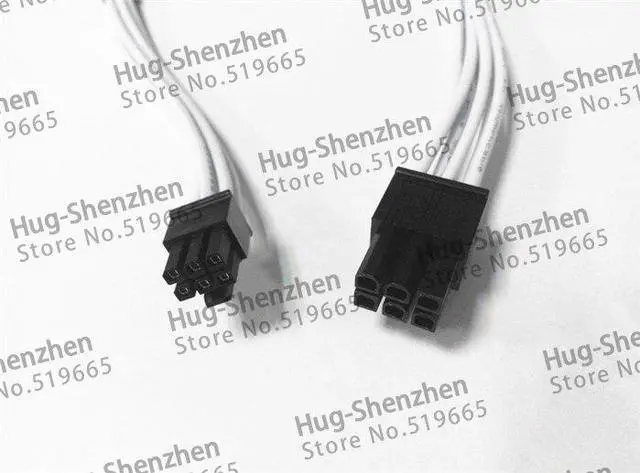Alt view image 4 of 5 - mini 6pin to pcie 6pin 6 pin video card power cable support for Mac pro G5 GTX480 gtx680--5pcs/lot