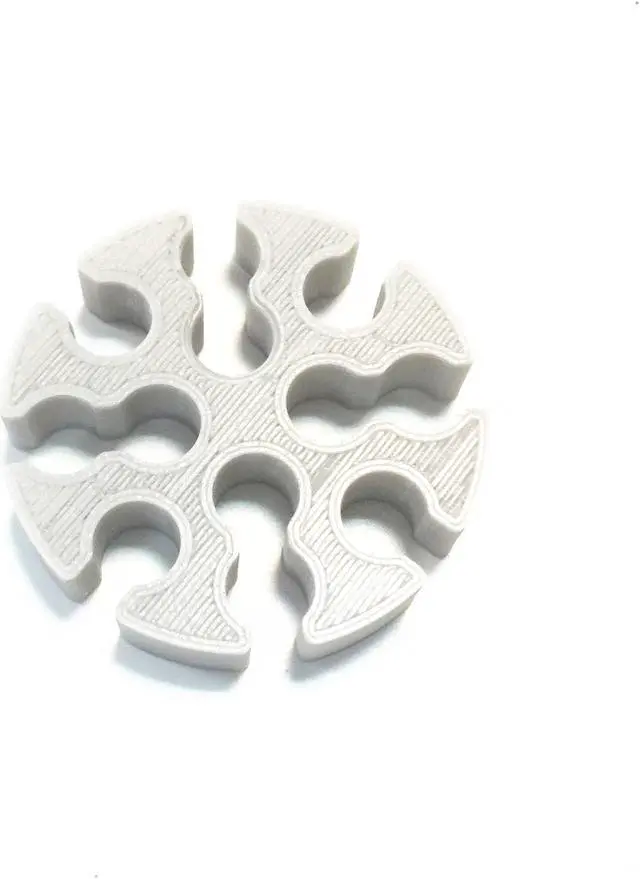 Alt view image 2 of 6 - Module network cable management comb room finishing beam combing machine 6 category line cable organizer