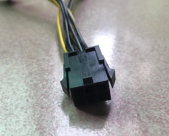 Alt view image 2 of 5 - 10pcies/lot Molex 6 pin PCI Express to 2 x PCIe 8 (6+2) pin Motherboard Graphics Video Card PCI-e VGA Splitter Hub Power Cable