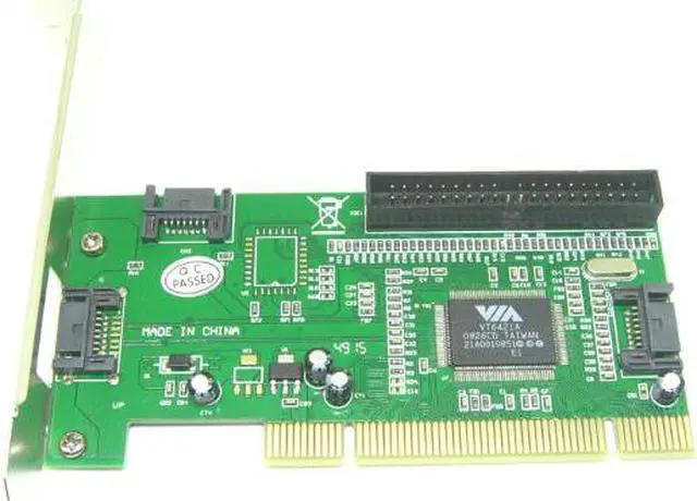 Main image of PCI to SATA+IDE adapter card XBOX360 Brush Tool VIA VT6421 PCI to SATA expansion card