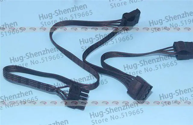 Alt view image 3 of 3 - 5Pin to 3 port IDE 4Pin Molex Modular Power Supply Adapter Cable for Seasonic SS-620GM