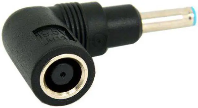 Alt view image 2 of 4 - CYDZ DC 7.4*5.0mm Lenovo Ultra slim DC Jack to HP Dell 4.5*3.0mm Plug 90 Right Angled Adapter For Laptop