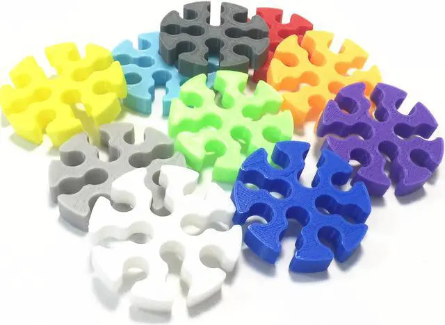 Alt view image 4 of 6 - Module network cable management comb room finishing beam combing machine 6 category line cable organizer