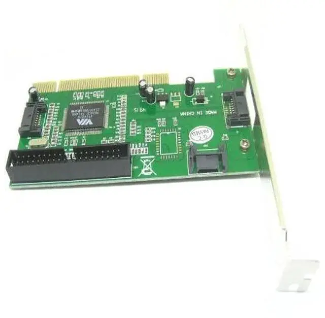 Alt view image 5 of 6 - PCI to SATA+IDE adapter card XBOX360 Brush Tool VIA VT6421 PCI to SATA expansion card