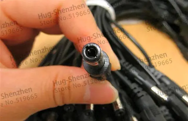 Alt view image 2 of 5 - 100pcs USB A male to 5.5 mm/2.1 mm 5 Volt DC 5.5*2.1 Barrel Jack Power Cable