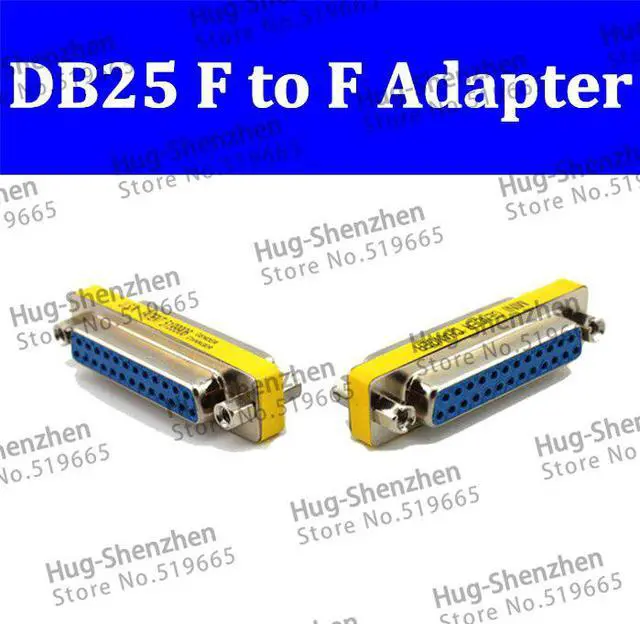 Main image of Wholesale Promotion Serial Cable Extended Adapter 25 Pin DB25 Female to Female M/M Mini Gender Changer Connector 5pcs