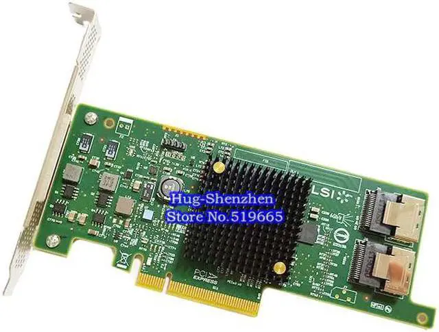 Alt view image 4 of 5 - Quality LSI SAS 9217-8i 9207-8i HBA SFF8087 Mini-SAS HD 6Gb PCI-E 3.0 X8 SAS Controller RAID Card