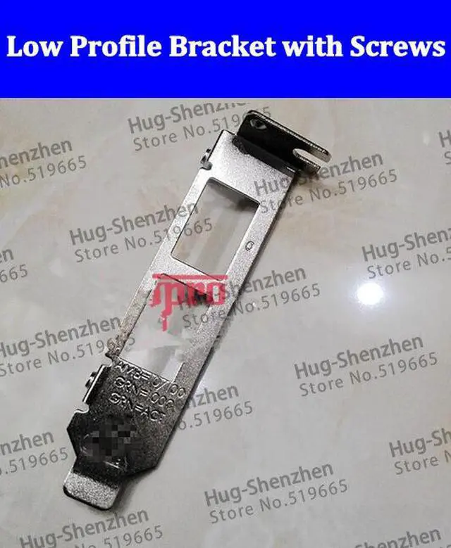 Main image of 8CM 2U Low Size Profile bracket with screws for Broadcom BCM 5720 DELL 0FCGN