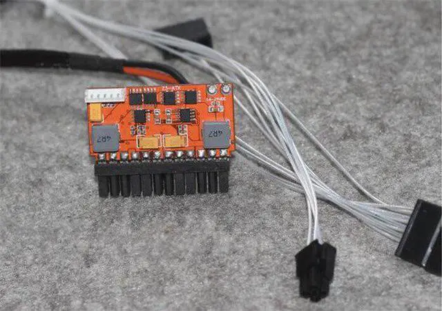 Alt view image 3 of 6 - DC ATX PSU 19V 250W Pico ATX Switch Pico DC-DC PSU 24pin MINI ITX DC to ATX PC Power Supply For Computer