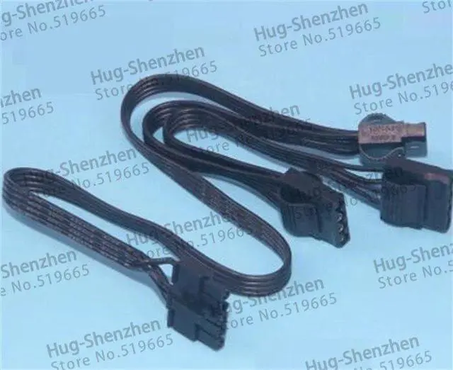 Alt view image 2 of 3 - 5Pin to 3 port IDE 4Pin Molex Modular Power Supply Adapter Cable for Seasonic SS-620GM 20pcs/lot