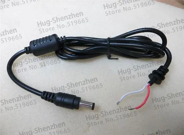 Alt view image 3 of 6 - DC 5.5 x 2.5 Power Supply Plug Connector adapter With Cord / Cable For Toshiba Asus Laptop Adapter,1.2m 5Qty/lot