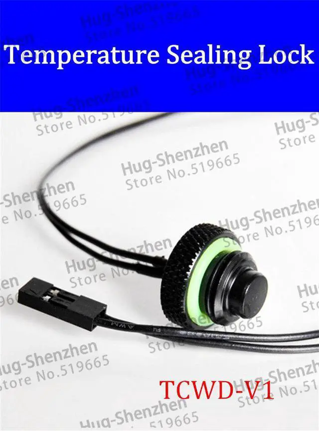 Main image of Barrow G1/4" End Cap with Temperature Sensor TCWD-V1 2pcs
