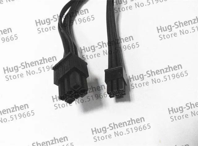 Alt view image 2 of 4 - Mac pro G5 mini 6pin to pcie 6pin 6 pin video card power cable support for GTX480 gtx680--5pcs/lot