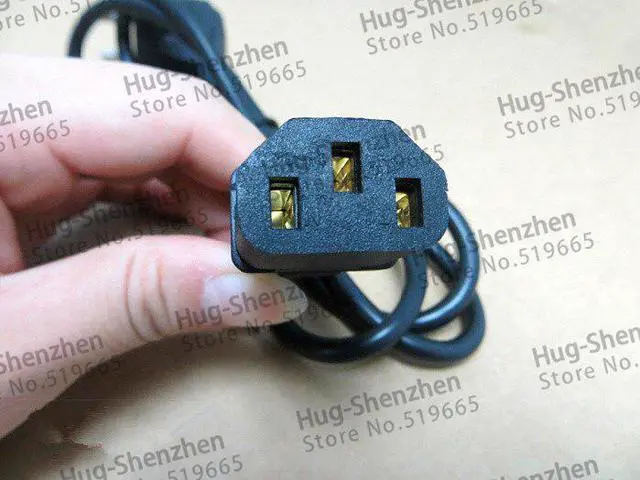 Alt view image 5 of 5 - 10pcs Promotion!!! Cheap 1.2M Power Cable EU Europe Standard EU Power Extension Cable for PC Laptop