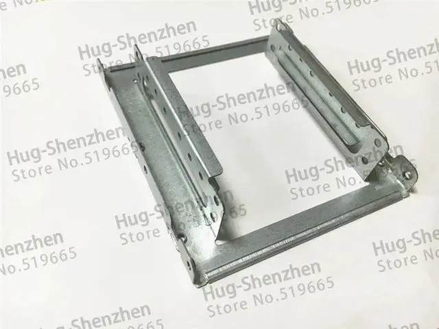 Alt view image 3 of 5 - Dual 2.5" inch HDD SSD Hard Drive Slot to 3.5" Converter Tray Caddy Carrier Bracket with Screws for PC