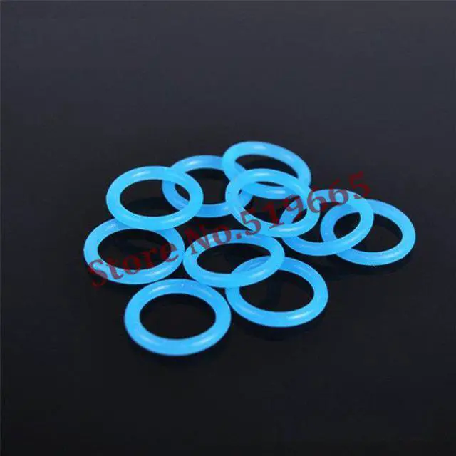 Alt view image 2 of 2 - Barrow G1 / 4 Universal water cooling Luminescent Blue silicone Seal O-ring 20pcs/ set water cooler PC accessories