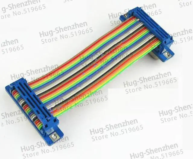 Alt view image 3 of 5 - DB25 ribbon cable  DIDC-25P male to female/female to female/male to male cable  DIDC DR25 COM connector cable