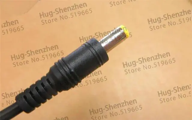 Alt view image 3 of 6 - 10pcs DC male head 5.5*2.1 surveillance camera power connector Tuning fork power DC plug cable wire 30cm