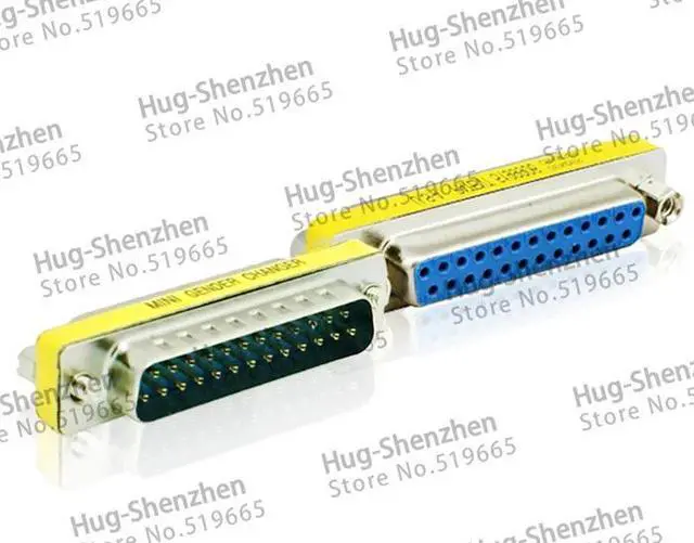 Alt view image 3 of 3 - Wholesale Promotion Serial Cable Extended Adapter 25 Pin DB25 Male to Female M/M Mini Gender Changer Connector 5pcs