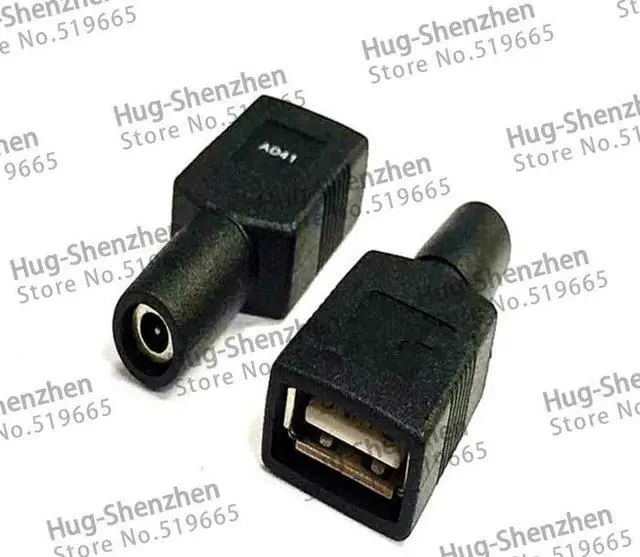 Alt view image 3 of 3 - DC3.5*1.1mm female to USB female power adapter connnector for IPAD--100pcs/lot
