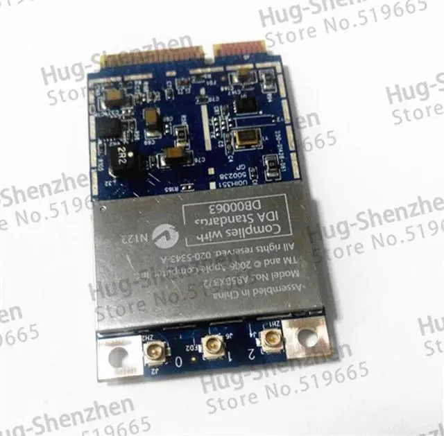 Alt view image 4 of 4 - 1PCS  2.4G 5.8G  For All Mac Pro Atheros Airport Extreme Wireless WIFI Card Mini PCIE AR5BXB72 MA970