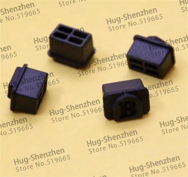 Alt view image 2 of 4 - China wholesale !SFP optical fiber black silicon dust plug /dust cover for SFP optical transceiver with  500pcs/lot