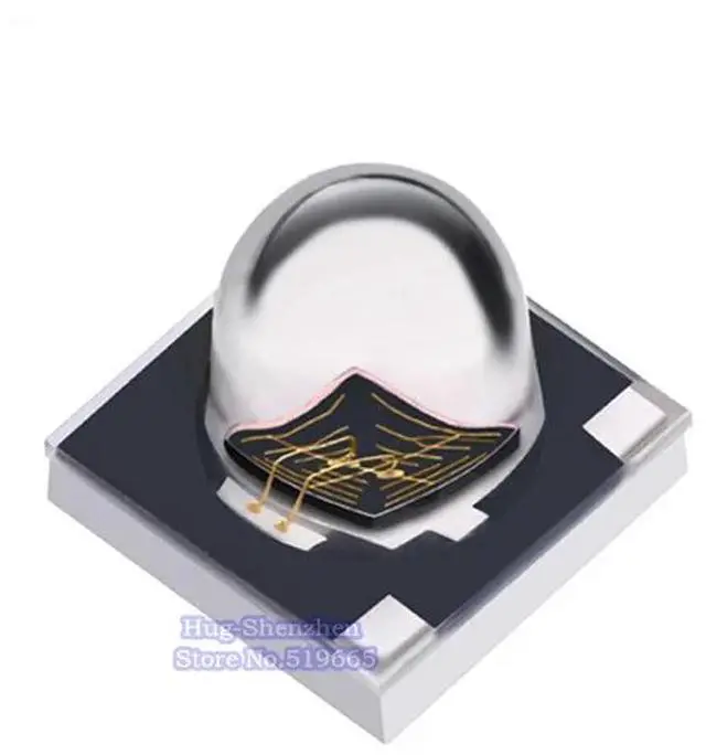 Alt view image 4 of 4 - 50pcs CCTV Accessories 3535 Infrared  IR LED 940-950nm 60degree High Power X2