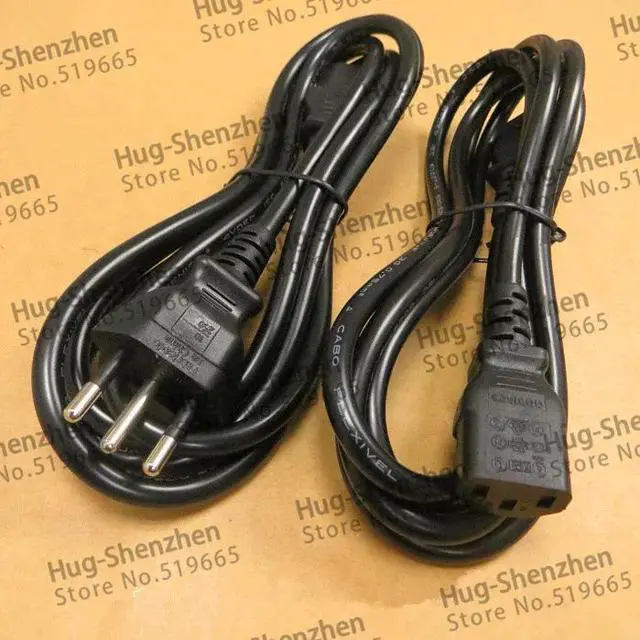 Alt view image 6 of 6 - 1.8m Brazil power cord cable line good AC power cord 3X0.75 --2pcs/lot
