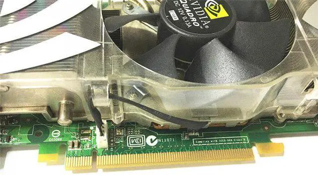 Alt view image 4 of 5 - For MA356 2006 FX 4500 PCIe Graphic Card  Quadro FX4500 512MB PCI-E Video Card with mini 6pin power cable