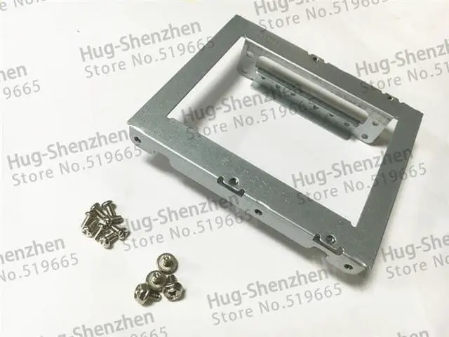 Alt view image 2 of 5 - Dual 2.5" inch HDD SSD Hard Drive Slot to 3.5" Converter Tray Caddy Carrier Bracket with Screws for PC